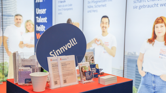 Messe-Stand des FSW bei der BeSt Wien - Messe für Beruf, Studium und Weiterbildung